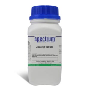 Zirconyl (IV) Nitrate Hydrate, 99.5 Percent, Contains Up To 4 Percent HF