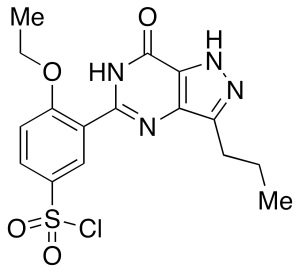 5-(5-Chlorosulfonyl-2-ethoxyphenyl)-3-propyl-1,6-dihydro-7H-pyrazolo[4,3-d]pyrimidin-7-one