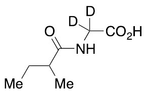 2-Methylbutyrylglycine-d2