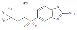 Albendazole-2-amino-sulphone-D3 Hydrochloride