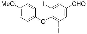 3,5-Diiodo Thyroaldehyde Methyl Ether