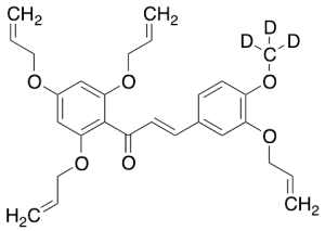 (E)-3-(3-(Allyloxy)-4-methoxyphenyl)-1-(2,4,6-tris(allyloxy)phenyl)prop-2-en-1-one-d3