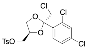 ((2S,4R)-2-(Chloromethyl)-2-(2,4-dichlorophenyl)-1,3-dioxolan-4-yl)methyl 4-Methylbenzenesulfonate