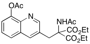 2-(Acetylamino)-2-[[8-(acetyloxy)-3-quinolinyl]methyl]propanedioic Acid 1,3-Diethyl Ester