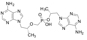 [[(2R)-1-(6-Amino-9H-purin-9-yl)propan-2-yloxy]methyl]phosphonic Acid Mono[(2R)-1-(6-amino-9H-purin-9-yl)propan-2-yl] Ester