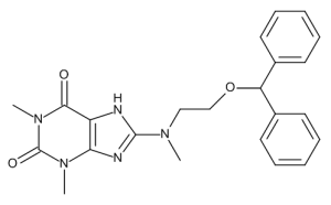 8-[2-(Diphenylmethoxy)-N-methylethylamino]-1,3-dimethylxanthine