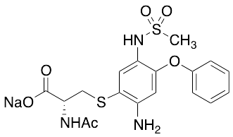 Amino Nimesulide NAC Adduct Sodium Salt