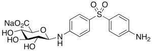 Dapsone N-Beta-D-Glucuronide Sodium Salt