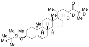 (3Beta)-3-[[(1,1-Dimethylethyl)dimethylsilyl]oxy]-cholest-5-en-24-one-d3