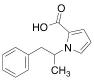 1-(1-Phenylpropan-2-yl)-1H-pyrrole-2-carboxylic Acid (>90%)