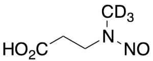 N-Nitroso-N-methyl-3-aminopropionic Acid-d3