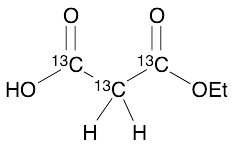 Mono-Ethyl Malonate-1,2,3-13C3