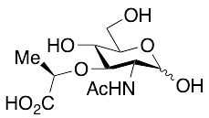 2-Acetamido-3-O-(D-1-carboxyethyl)-2-deoxy-2-D-glucose