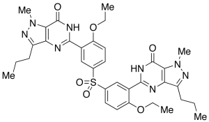 De(methypiperazinyl) Sildenafil Dimer Impurity