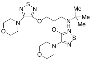 2-[4-(4-Morpholinyl)-1,2,5-thiadiazol-3-yl] (S)-(-)-Timolol Ether