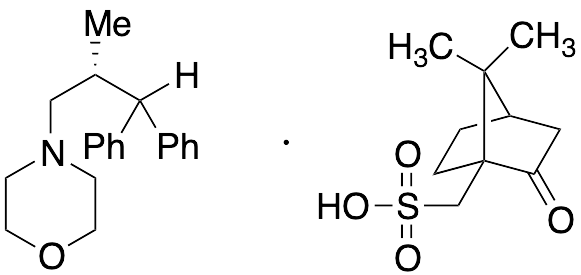 (R)-4-(2-Methyl-3,3-diphenylpropyl)morpholine ((1R,4R)-7,7-dimethyl-2-oxobicyclo[2.2.1]heptan-1-yl)methanesulfonate