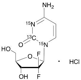 Gemcitabine-13C,15N2 Hydrochloride