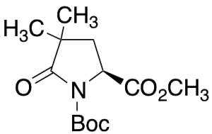 Methyl (2S)-1-(tert-butoxycarbonyl)-4,4-dimethylpyroglutamate