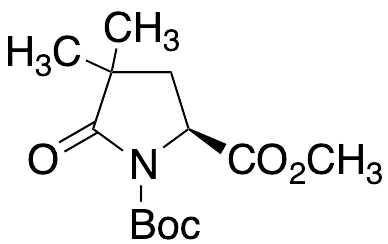 Methyl (2S)-1-(tert-butoxycarbonyl)-4,4-dimethylpyroglutamate