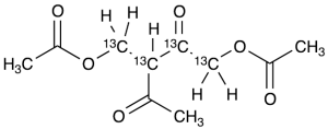 2-Acetyl-3-oxobutane-1,4-diyl diacetate-13C4