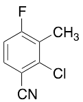 2-Chloro-4-fluoro-3-methylbenzonitrile