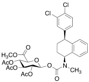 Sertraline Carbamoyl Glucuronide Methyl Ester Triacetate