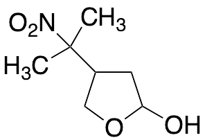 2-Hydroxy-4-(1-methyl-1-nitroethyl)-tetrahydrofuran(Mixture of Diastereomers)