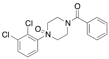 1-Benzoyl-4-(2,3-dichlorophenyl)piperazine 4-Oxide