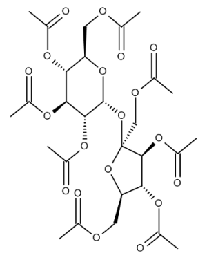 Octa-O-acetyl D-(+)-Sucrose