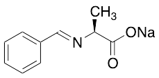 N-Benzylidene-L-alanine Sodium Salt