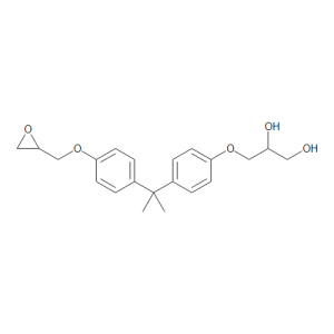 Bisphenol A (2,3-dihydroxypropyl) Glycidyl Ether