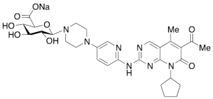 Palbociclib N-Beta-D-Glucuronide Sodium Salt (Technical Grade, ~65%)