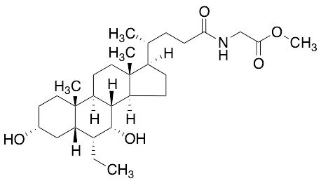 N-[(3a,5b,6a,7a)-6-Ethyl-3,7-dihydroxy-24-oxocholan-24-yl]-glycine Methyl Ester