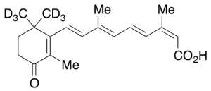 4-Keto 13-cis-Retinoic Acid-d6