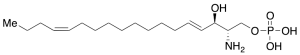 (4E, 14Z)-Sphingadienine-C18-1-phosphate
