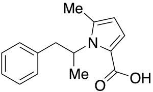 5-Methyl-1-(1-phenylpropan-2-yl)-1H-pyrrole-2-carboxylic Acid