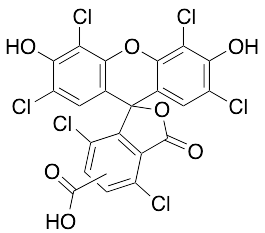 5(6)-Hexachlorocarboxyfluorescein (Technical Grade)