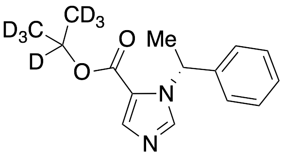 (R)-Isopropyl 1-(1-phenylethyl)-1H-imidazole-5-carboxylate-D7