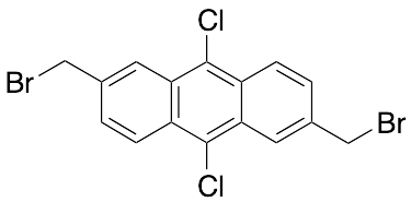 9,10-Dichloro-2,6-bis(bromomethyl)anthracene