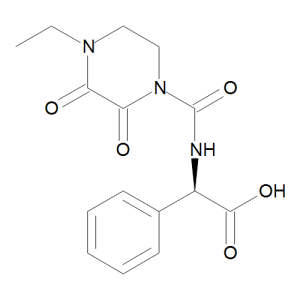 (R)-alpha-[[(4-Ethyl-2,3-dioxo-1-piperazinyl)carbonyl]amino]benzeneacetic Acid