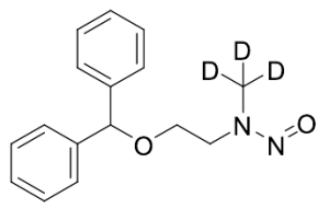 N-Nitroso Desmethyldiphenhydramine-d3