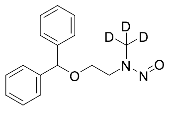 N-Nitroso Desmethyldiphenhydramine-d3