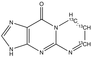 Pyrimido[1,2-a]purin-10(1H)-one-13C3