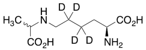 NEpsilon-(1-Carboxyethyl)-L-lysine-d4 (Mixture of Diastereomers)