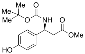 (BetaS)-Beta-[(1,1-tert-Butyloxycarbonyl)amino]-4-hydroxy-benzenepropanoic Acid Methyl Ester