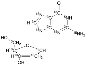 2’-Deoxyguanosine-13C10,15N5