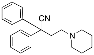 2,2-Diphenyl-4-(piperidin-1-yl)butanenitrile