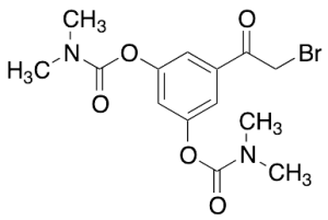 N,N-Dimethyl-carbamic Acid C,C'-[5-(2-Bromoacetyl)-1,3-phenylene] Ester
