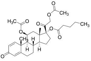 Prednisolone 11,21-Diacetate-17-Valerate