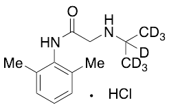 2-(Isopropylamino)-2',6'-acetoxylidide-d7 Hydrochloride